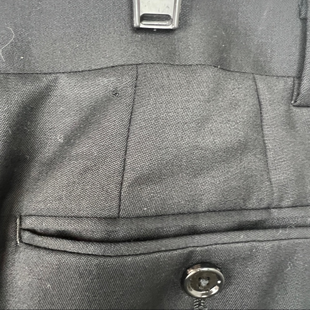 Indochino Black Dress Pants Wool NWT - Picture 8 of 8